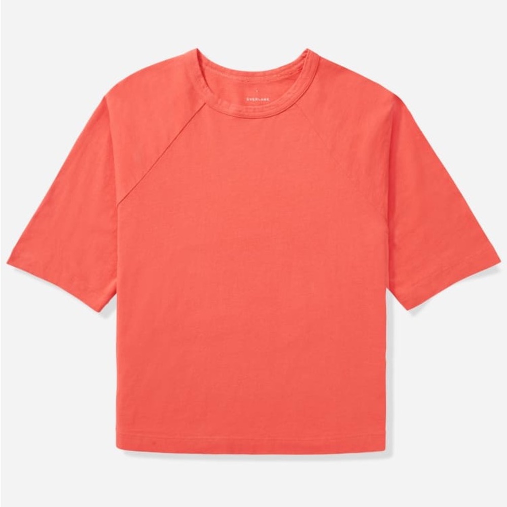 Boxy Raglan Everlane Sz M Salmon - Picture 7 of 8